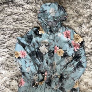 Floral Rain jacket US M